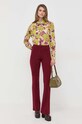 Сорочка Pinko 100121.A155 зелений AW23