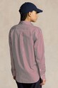 Хлопковая рубашка Polo Ralph Lauren 211910743 красный SS25