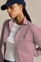 Хлопковая рубашка Polo Ralph Lauren красный 211910743