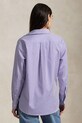 Βαμβακερό πουκάμισο Polo Ralph Lauren 211910743 μωβ SS25