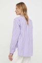 violetto Polo Ralph Lauren camicia in cotone