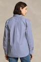 Бавовняна сорочка Polo Ralph Lauren 211910743 блакитний SS25