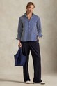 Odzież Polo Ralph Lauren koszula bawełniana 211910743 granatowy
