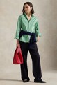 Ruházat Polo Ralph Lauren pamut ing 211910743 zöld