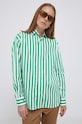 Βαμβακερό πουκάμισο Polo Ralph Lauren πράσινο 211910743