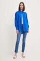Polo Ralph Lauren cămașă din bumbac 211916277 albastru SS24