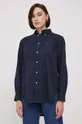 σκούρο μπλε Βαμβακερό πουκάμισο Polo Ralph Lauren