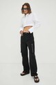 Памучна риза Herskind 4813610 бял AW23