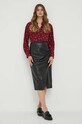 Pepe Jeans ing Gabese PL304611.0AA burgundia AW23