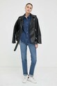 Levi's koszula jeansowa 16786.0016 granatowy AW23
