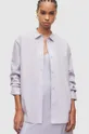 μωβ Βαμβακερό πουκάμισο AllSaints Sasha Γυναικεία