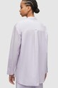 AllSaints koszula bawełniana SASHA SHIRT WH027Y fioletowy