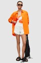 AllSaints camasa din bumbac Sasha WH027Y