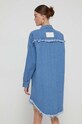 Ρούχα Βαμβακερό φόρεμα adidas Originals II5712 μπλε