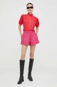 Day Birger et Mikkelsen koszula DAY65242604 czerwony AW23