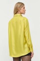 Îmbrăcăminte Red Valentino camasa de matase 3R3ABM206M1 galben