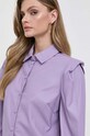 Πουκάμισο Twinset 232LI26QQ μωβ