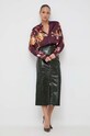 Guess koszula RITA W3BH75.WEX62 bordowy AW23