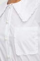 Хлопковая рубашка Custommade 999369212 белый