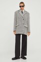 Košeľa s prímesou hodvábu PS Paul Smith W2R.333B.L30847 béžová AW23