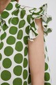Βαμβακερό πουκάμισο United Colors of Benetton 5RDLDQ05T.73E πράσινο