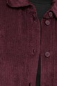 Deha koszula sztruksowa A00672.87230 bordowy