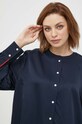 Košulja Tommy Hilfiger mornarsko plava WW0WW39990