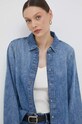 Τζιν πουκάμισο Tommy Hilfiger μπλε WW0WW40825
