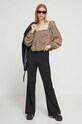 Tommy Jeans bluzka DW0DW16429 beżowy AW23