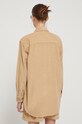 Ρούχα Βαμβακερό πουκάμισο Tommy Jeans DW0DW16920 μπεζ