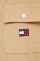 Tommy Jeans koszula bawełniana DW0DW16920 beżowy