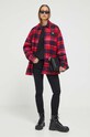 Tommy Jeans kurtka DW0DW16424 czerwony AW23