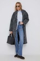 Βαμβακερό πουκάμισο Calvin Klein K20K205413 μπλε AW23