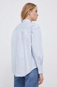 Ρούχα Βαμβακερό πουκάμισο Calvin Klein K20K205413 μπλε
