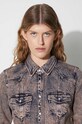 Джинсовая рубашка Guess Originals EW3YG28D4ON0 розовый