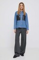 Τζιν πουκάμισο DKNY E33M6QUL μπλε AW23