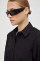 Karl Lagerfeld koszula bawełniana czarny 236W1600