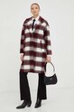 Karl Lagerfeld camasa din bumbac 236W1606 alb SS24