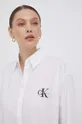 білий Бавовняна сорочка Calvin Klein Jeans