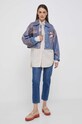 Pamučna košulja Calvin Klein Jeans J20J221866 bež AW23