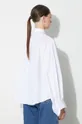 Хлопковая рубашка MM6 Maison Margiela Long-Sleeved Shirt Женский