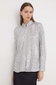 Abercrombie & Fitch koszula z elastanem srebrny KI140.3601.905