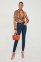 Guess koszula CLOUIS W4RH39.WDW52 brązowy SS24
