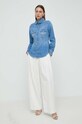 Guess koszula jeansowa EQUITY W4RH76.D59K2 niebieski SS24