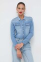 Guess camicia blu W2GH75.D4NA1