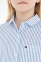 Detská košeľa Tommy Hilfiger KG0KG07622.74.122.9BYX modrá