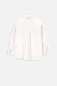 Dievča Detská bavlnená košeľa Coccodrillo ZC3140103BSG biela