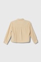 Detská Menčestrová košeľa United Colors of Benetton 56E6CQ01T.G.SEASONAL béžová AW23