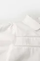biela Detská bavlnená košeľa Coccodrillo