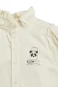 λευκό Παιδικό βαμβακερό πουκάμισο Mini Rodini